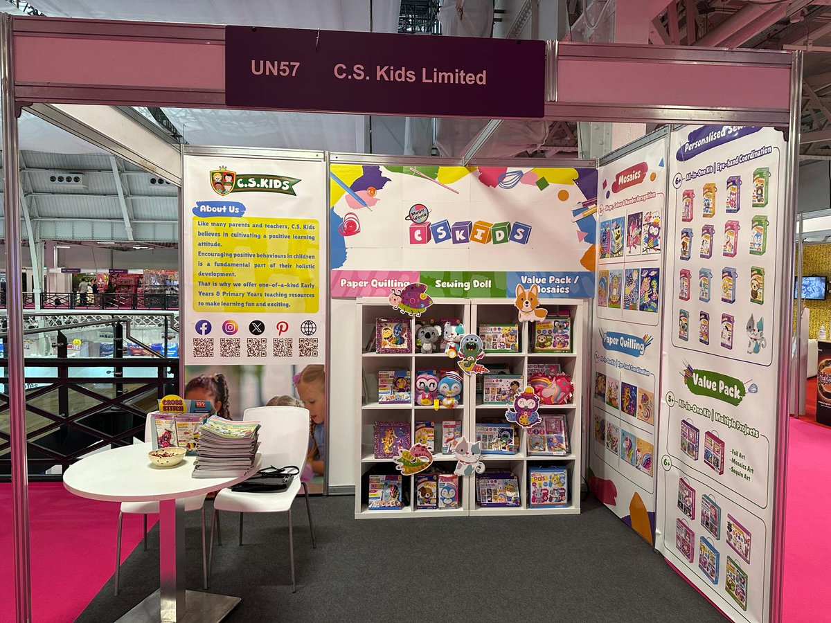 CSKidsLtd's tweet photo. 【😊 Visit us at Booth UN57!】
 
Register for your free ticket to the The Toy Fair here!

📅 Date: 21st to 23rd Jan 2025
⏰ Time: 9am - 6pm
📍 Location: Olympia London, Hammersmith Road, Kensington, London, W14 8UX

#montessori #children #craftsupplies #artsandcrafts #thetoyfair https://t.co/SnxGHyV3nz