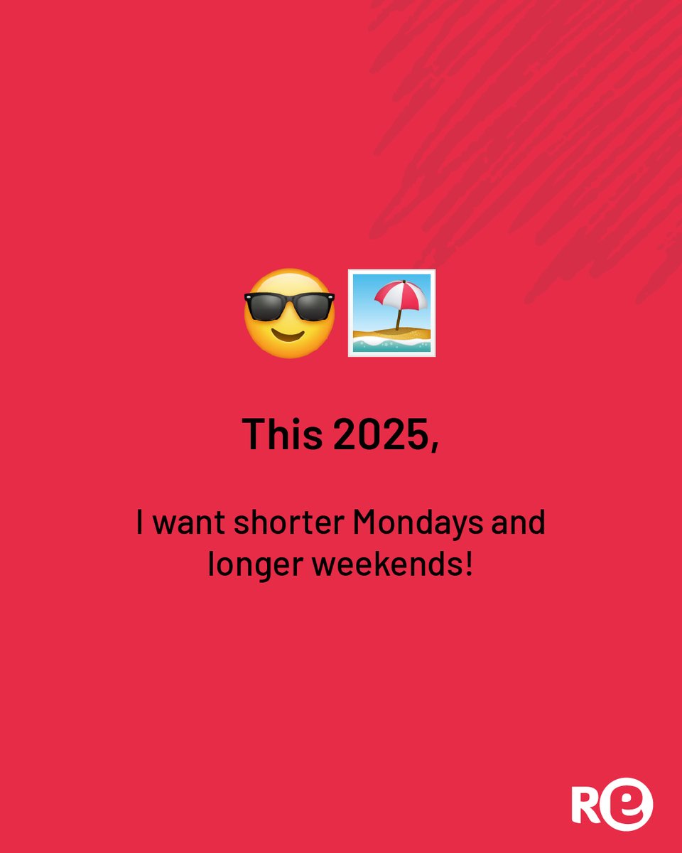 Rezultzgh's tweet image. Renewed energy, new goals!
They are achievable, right? 👀
Add your New Year's resolutions in the comments! 🌚
#ReZultzAdvertising #HappyNewYear #NewYearResolutions