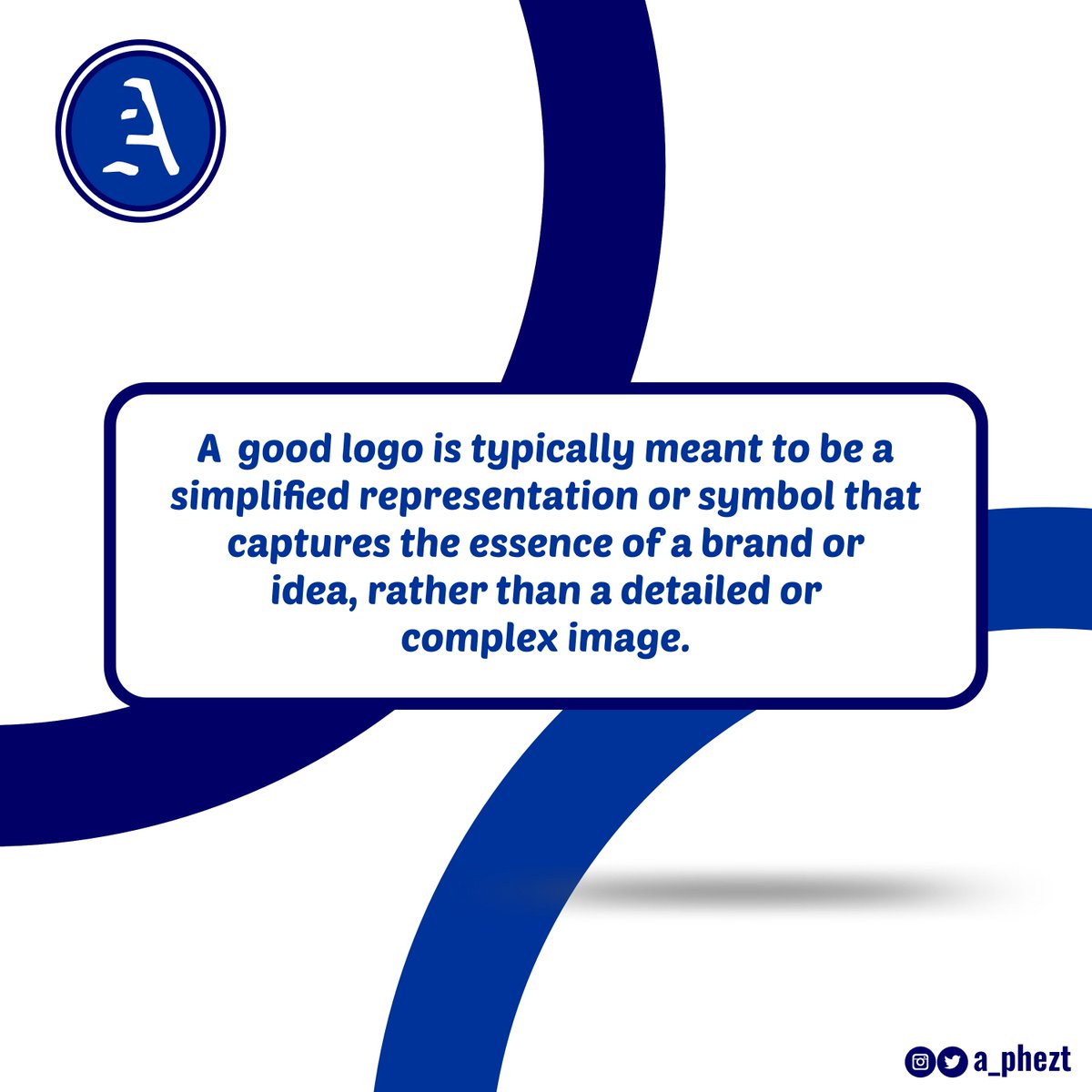 a_phezt's tweet image. A logo isn’t just a design, it’s the face of your brand. 

#a_pheztdesign #visualidentitydesigner #branding
