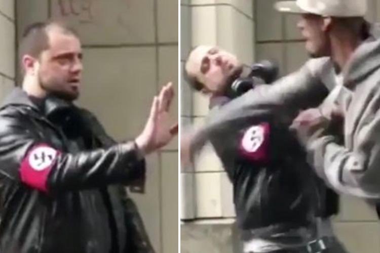 Si te juntas con nazis, hablas como un nazi y saludas como un nazi.

Eres un nazi.