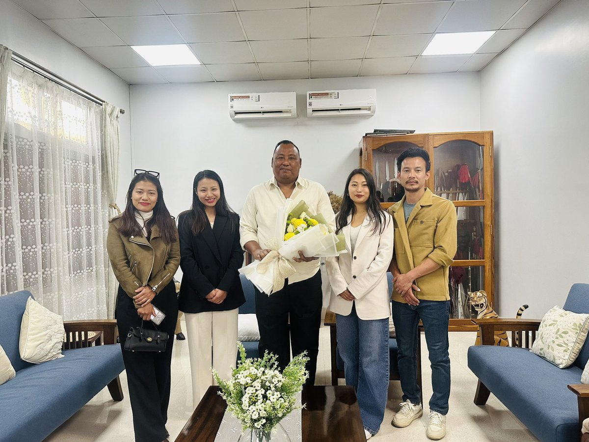 Heartfelt congratulations to Shri <a href="/YepthomiBen/">Benjamin Yepthomi</a> Ji, on being re-elected as <a href="/BJP4Nagaland/">BJP Nagaland</a> State President!

Your continued leadership will undoubtedly inspire positive change and further progress in the years to come. Wishing you every success as you embark on this new chapter.