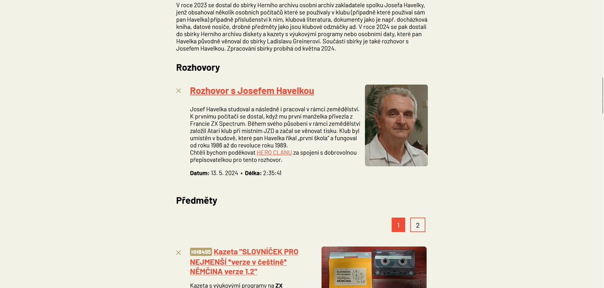 HerniHistorie's tweet photo. Udělali jsme stránku k projektu věnovanému počítačovému kjlubu Cítov.
Stránku naleznete zde: https://t.co/mC4soJnfwp

Podpořte naší činnost na https://t.co/yM5y573UXH
#zxspectrum #atari https://t.co/ct3dTseeLr