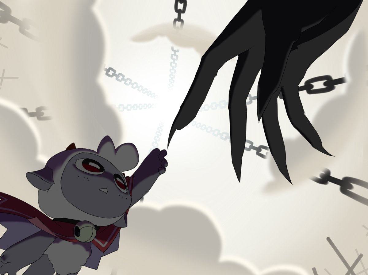 #cultofthelambfanart 
仕事サボって描いてます