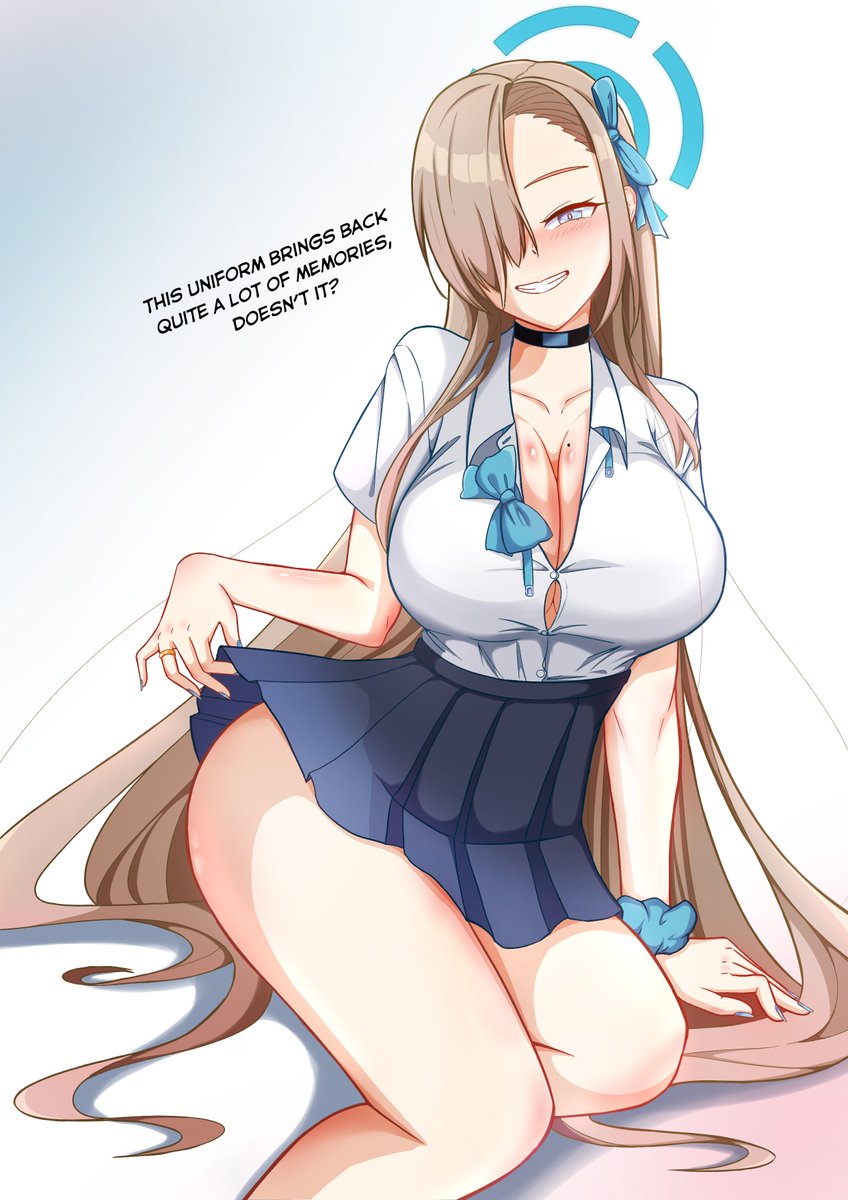 finally uniform ver are playable  (¬‿¬)
#BlueArchive #ブルーアーカイブ #一之瀬アスナ