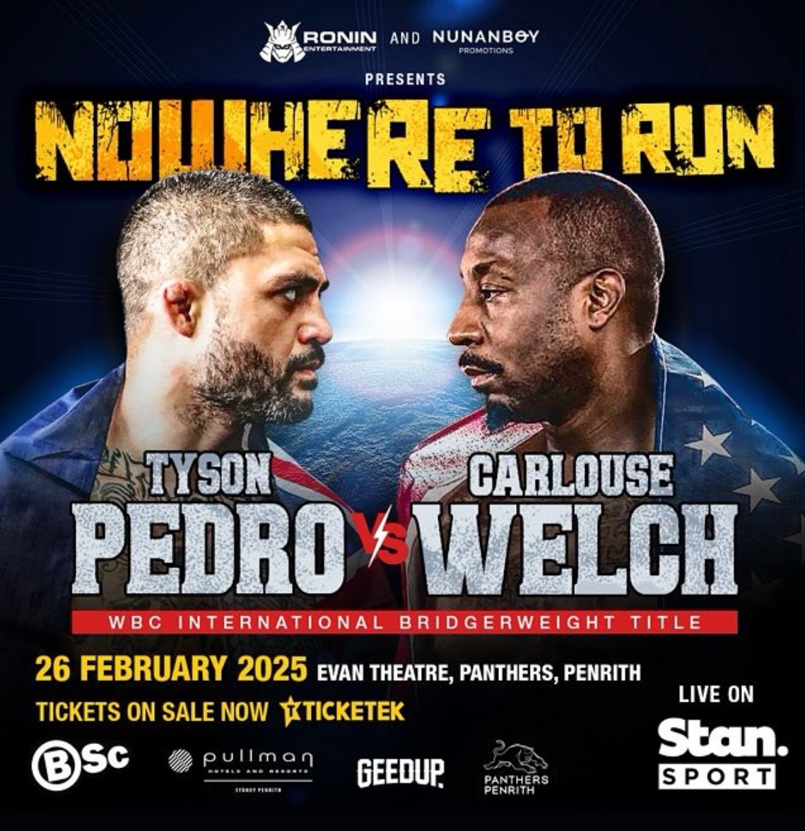 Back in there!!👊 #TeamPedro