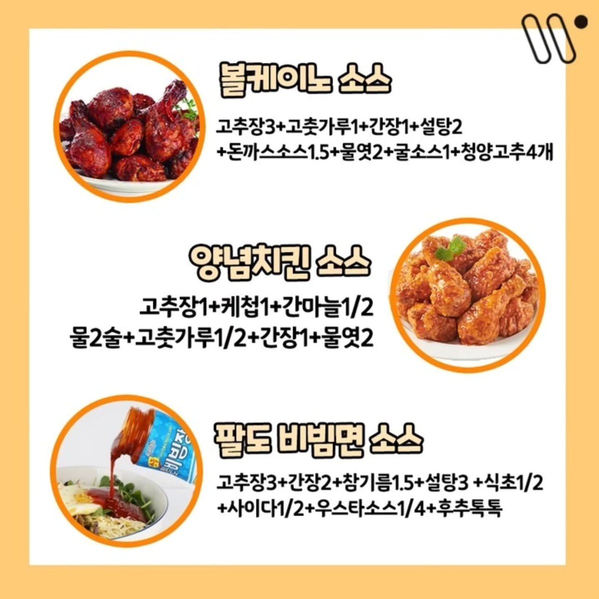 misik__pp's tweet photo. 알아두면 좋은 소스 배합 레시피 https://t.co/hH2JCirsQg