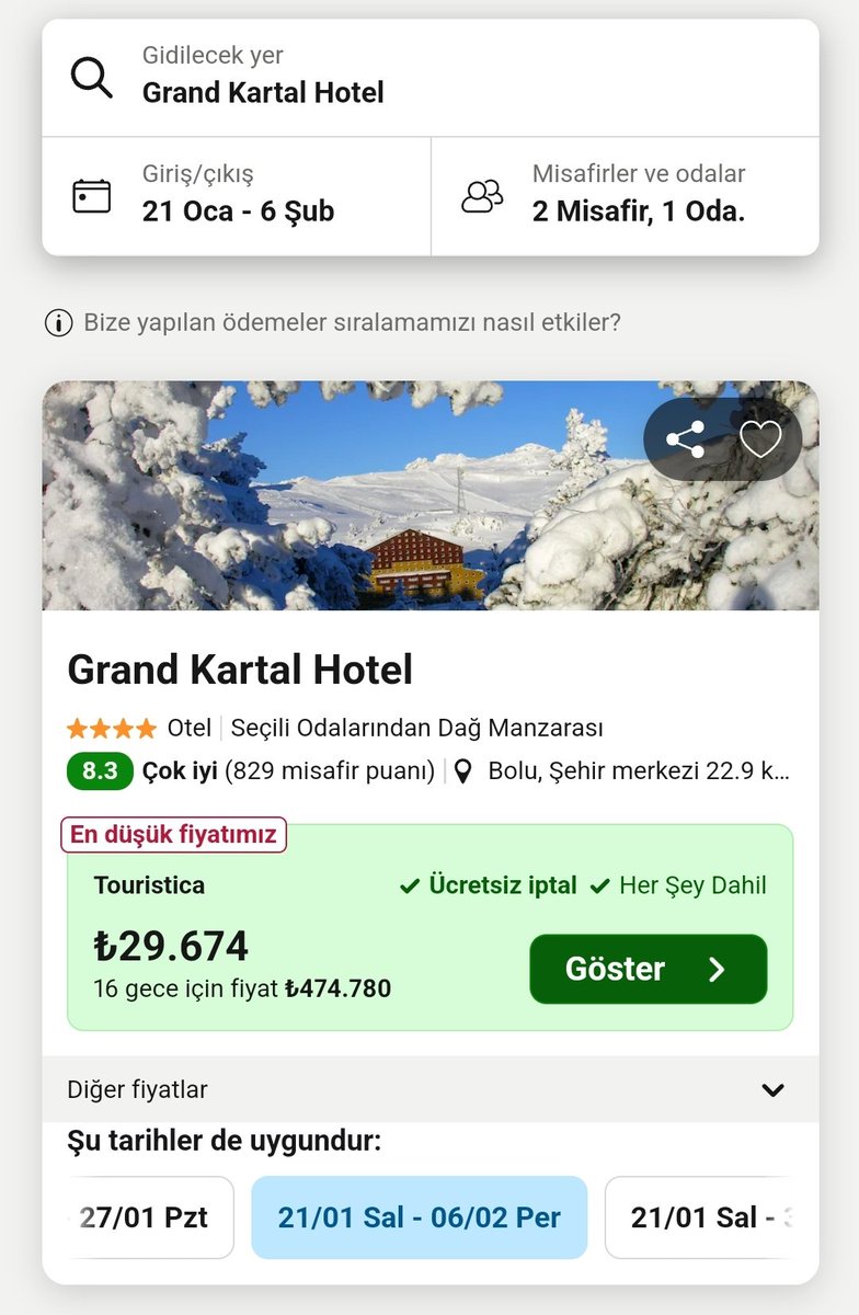 Sezonu sadece 2 ay olan ve tek bir gece uyuyabilmek için 29K ödeme yaptığınız otelin yangın merdiveni, donanımlı personeli ve güvenlik prosedürü yok. TR'nin en pahalı kayak merkezine itfaiyenin uzaklığı 40 km. İnsanları uykusunda öldürdünüz.
#Bolu