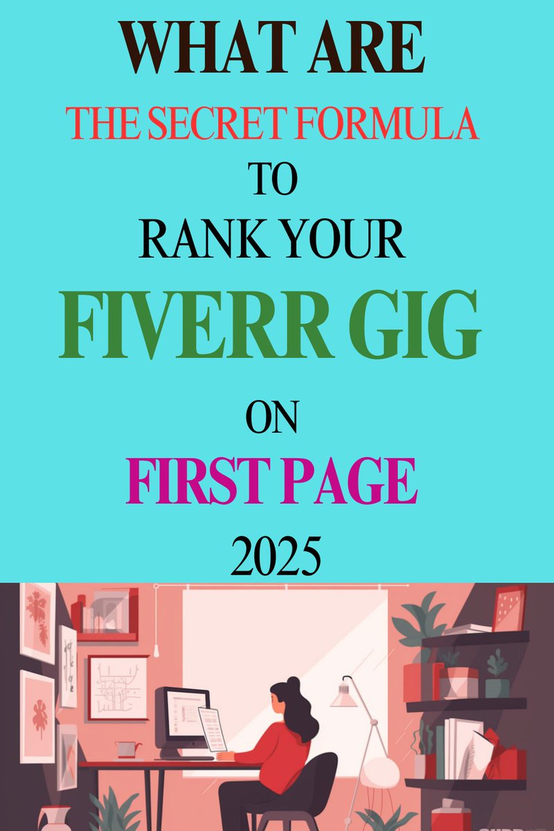 al_shohid204's tweet image. What Are The Secret Formula To Rank Your Fiverr Gig On First Page 2025

#FiverrGigRanking #FirstPageOnFiverr #FreelancerSuccess #HowToRankFiverrGigOnFirstPage #PositiveReviews #FiverrCommunity #PromoteFiverrGig #BoostYourFiverrGig #FiverrGigPromotion