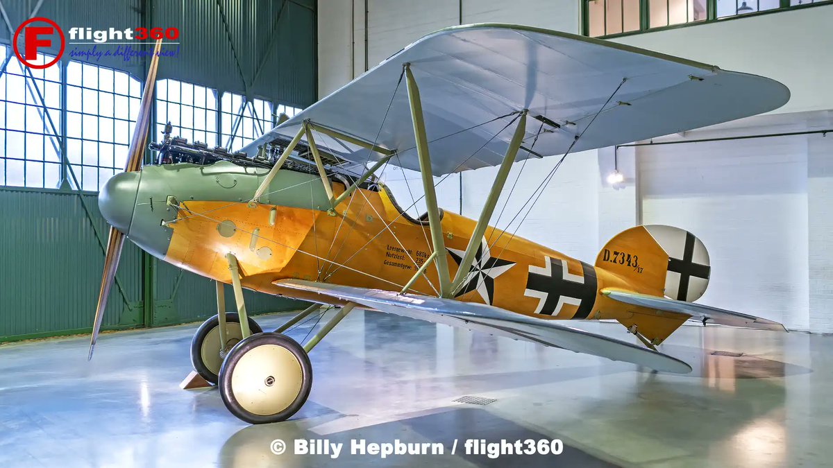 Albatros D.Va D.7343/17, RAF Museum, Hendon, UK. 🛩️⚔️📍📷 <a href="/RAFMUSEUM/">RAF Museum</a> 

flight360.co.uk

#avgeek #aviation #aircraft #piston #ww1 #museum #england #unitedkingdom #uk