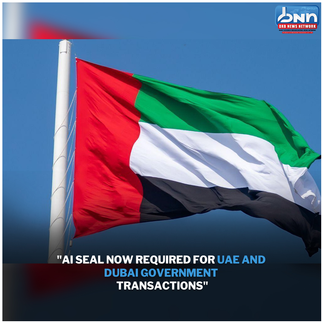 dxbnewsnetwork's tweet image. AI Seal’ now mandatory for all UAE and Dubai government deals, ensuring transparency and innovation in public services.
.
.
#DubaiAISeal #TechTrust #DubaiInnovation #AICompanies #DubaiTech #AISealCertification #UAEgovernment #dxbnewsnetworkdnn #bestnewschanneldubai