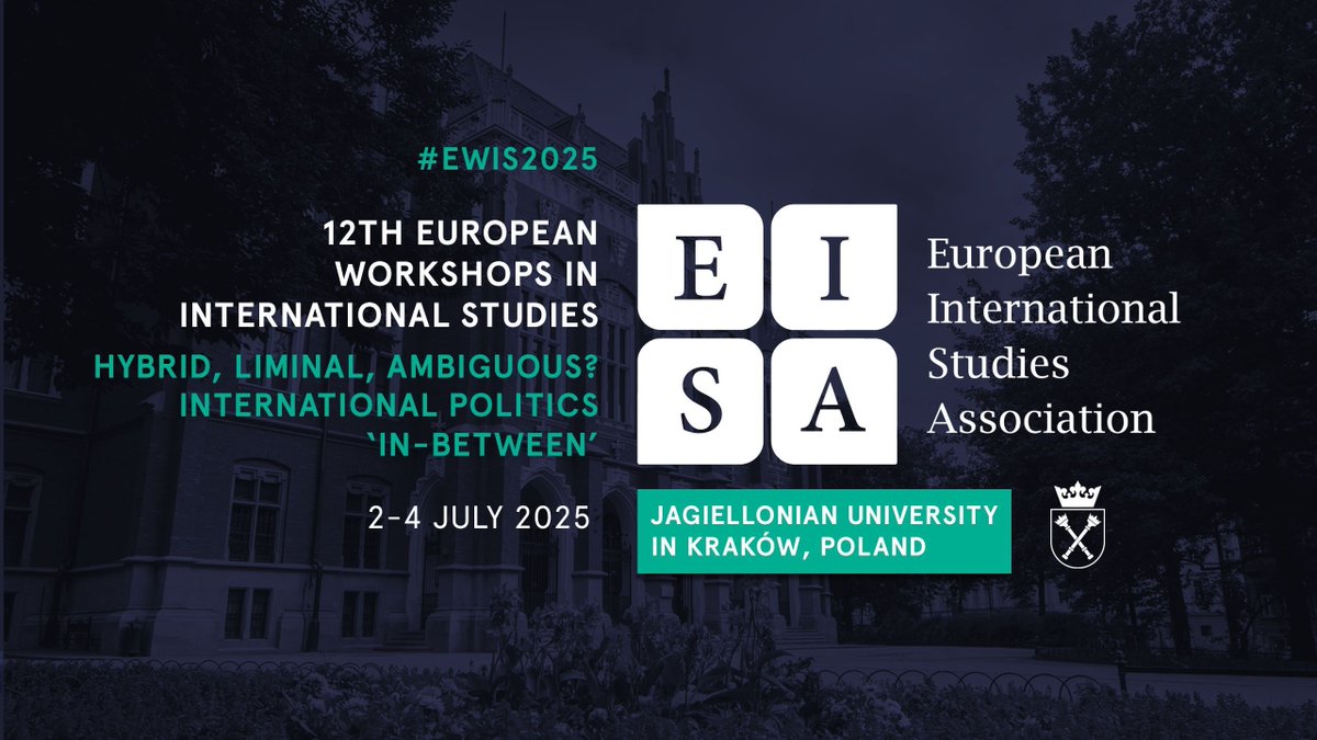 📣 Abstract submission for #EWIS2025 is open until Februray 11th! 

🗓️ Until then, we'll be sharing information about the 40 workshops running at this year's event 

🔗 Full list of workshops: buff.ly/3WtQYhP