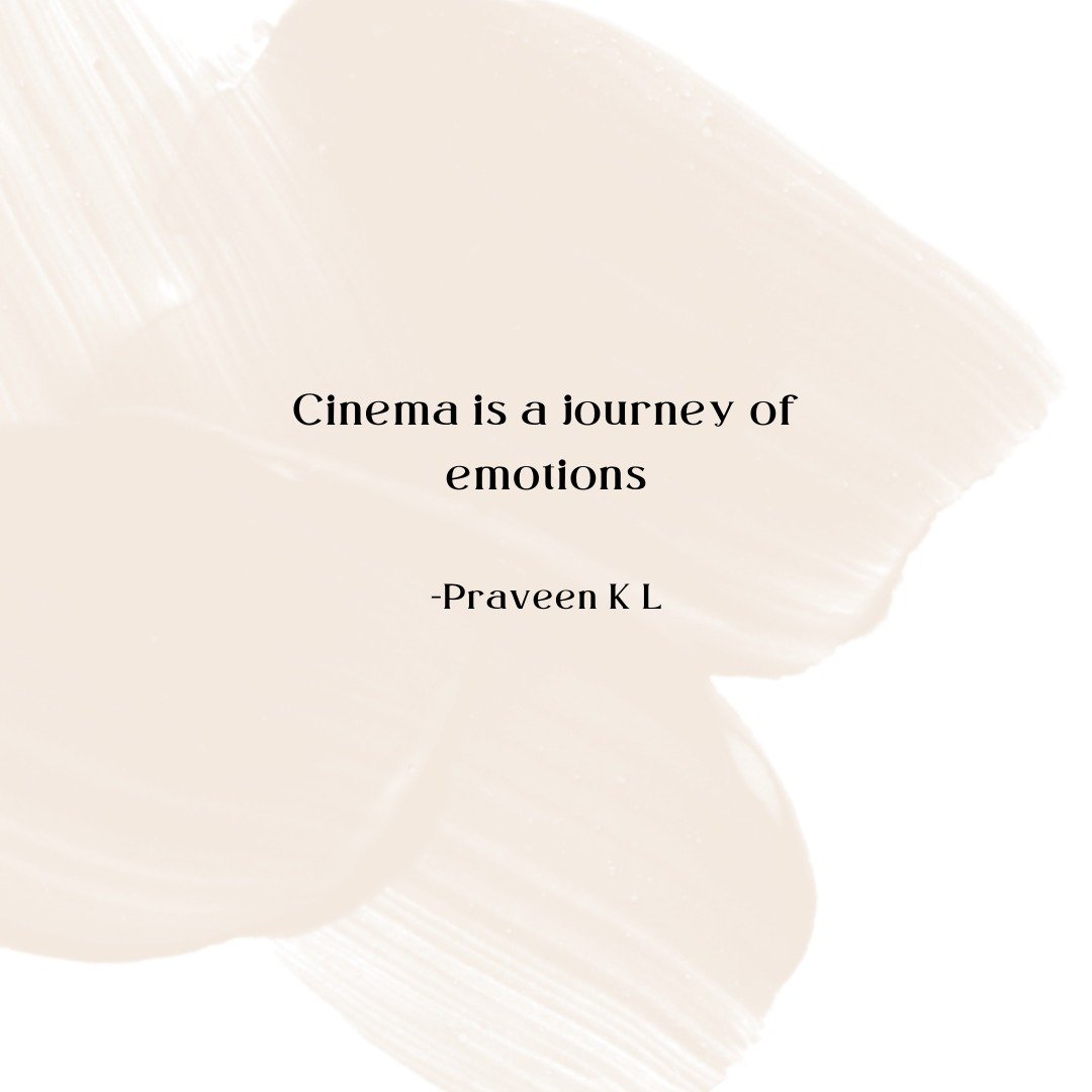Cinema is more than just frames; it's a journey of emotions that connects hearts and minds. 🎥✨

I bring stories to life through art of editing, capturing the essence of every emotion.

Stay tuned for more insights into the craft of filmmaking.

#PraveenKL #cinemamagic