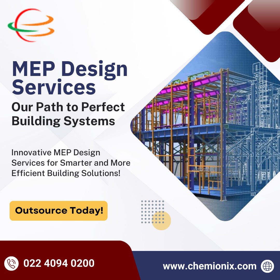 chemionix's tweet image. Chemionix specializes in innovative MEP Design Services. Boost your building’s performance and sustainability now. Contact us to get started today!
Visit: bit.ly/3uPNJGI
.
.
#chemionix #mepdesign #mepdesignservices #mep #mepbuildingservices #mepconsultant #innovation