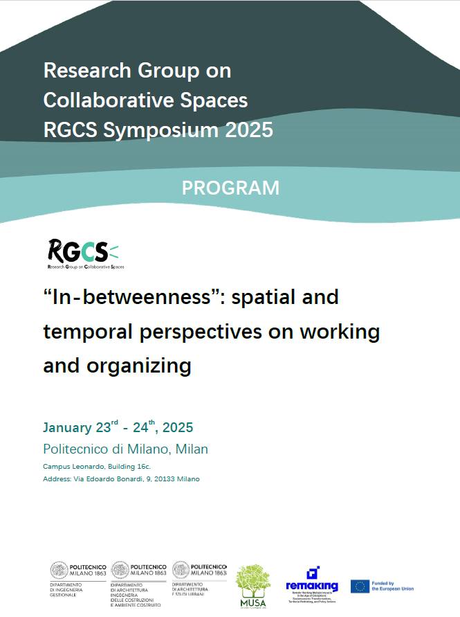 remaking_eu's tweet image. ▶️ #RGCS Symposium

📢 This thursday and friday

‼️ Stay tuned to know about #REMAKING&apos;s participation in the symposium!

👥 Various members of the REMAKING consortium will participate in the meeting 

#HorizonEU @collspaces