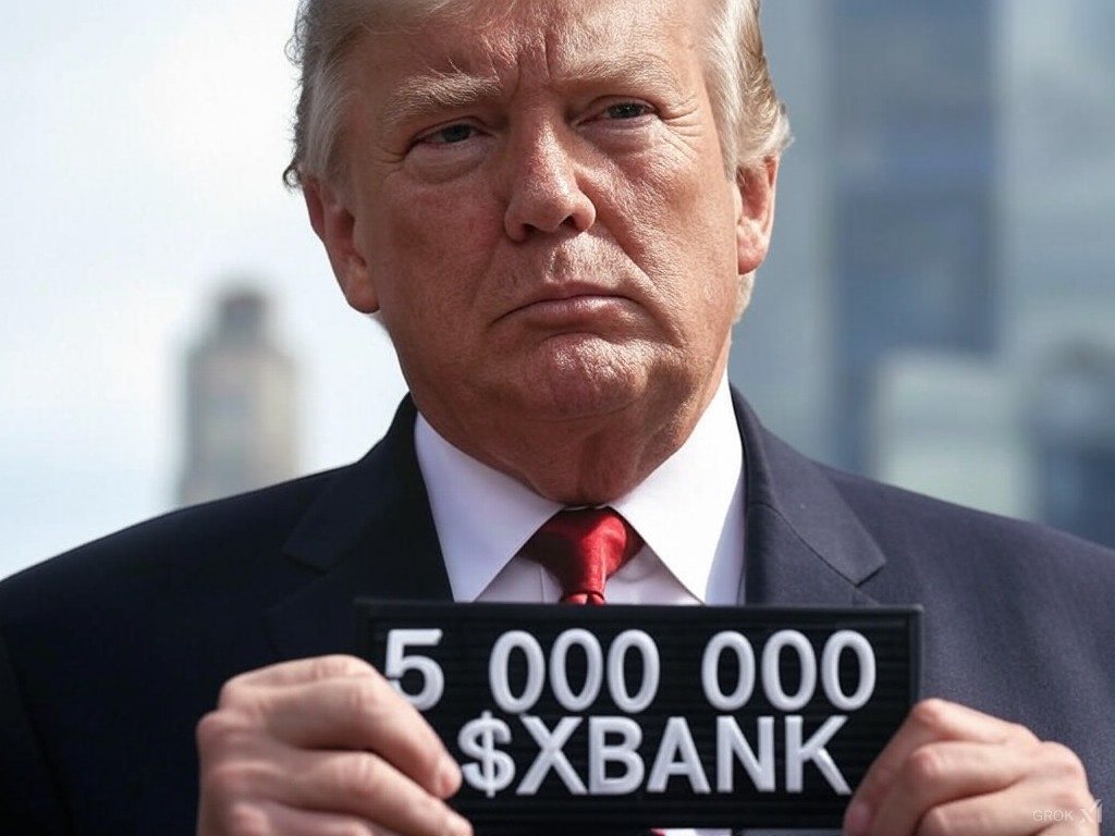 To celebrate Trump making #crypto great again we are giving away 5 000 000 $XBANK 💸

You must:

✅ Follow us
✅ Like &amp; RT
✅ Tag 3 friends

5 winners 👉 January 24 ⏳

By owning $XBANK tokens you qualify for #XBANK and partner token #Airdrops🚀

#Giveaway #XRP #XRPL #XRPArmy