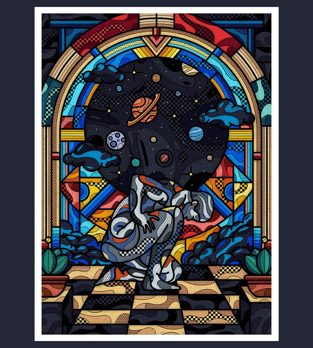 SmirapDesigns's tweet image. Price down alert 🚨

I have started a 24h auction for "The weight of the Universe" with 0.35 Reserve on SuperRare.

If you've been following me you know I'm one of those artists that hasn't reduced prices during this bear market.

So why now? I explain below.

Also link below👇