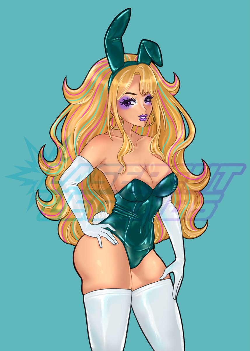 LasercutLegends's tweet photo. I love bunnygirls more than anything #dulcevt https://t.co/unN5XecGyz