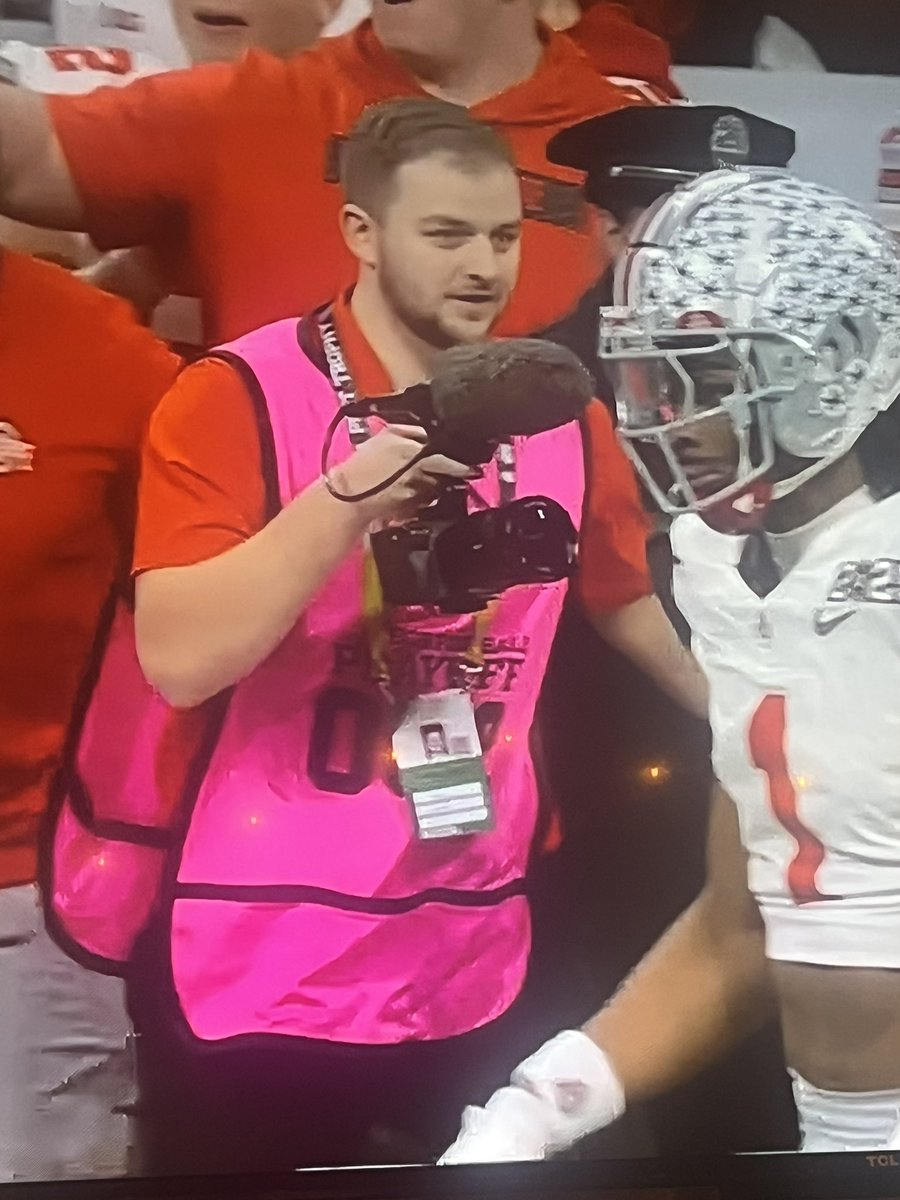 Congrats to Peter Fortunato!!! #NationalChampion 🏈🏈 Peter was our Creative Content Producer for <a href="/WakeMBB/">Wake Forest Men's Basketball</a> before moving on to <a href="/OhioStateFB/">Ohio State Football</a> 2 years ago. He is beloved by our staff and my family. We are so very proud of you Peter!!! FamilyOn3