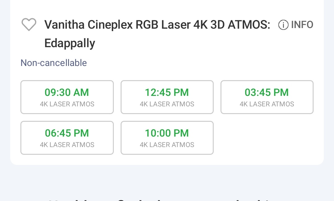 FrcarmeBenedict's tweet photo. Vanitha Cineplex Edapally Started Booking Of #dominicandtheladiespurse

#Mammootty #GauthamVasudevMenon https://t.co/hXZMKABD06