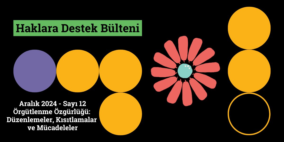 #HaklaraDestek Bülteni #12 yayında!  

Haklara Destek Programının beşinci yani son ağ toplantısını 4 Aralık'ta Diyarbakır'da örgütlenme özgürlüğü üzerine yaptık. Farklı hak alanlarından ve mücadelelerinden gelen Haklara Destek örgütleri,  Diyarbakır'dan örgütler ve