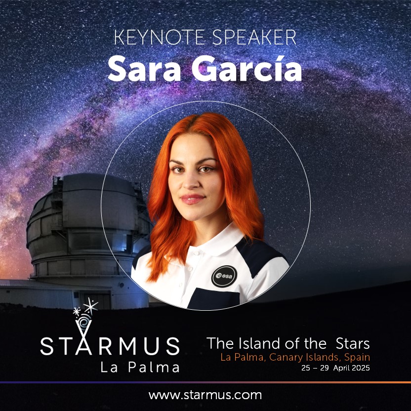 Sara García Alonso (@astro_sarag) on Twitter photo ⭐️🎸 Me siento muy afortunada por participar en el <a href="/StarmusFestival/">✰Starmus Festival</a> junto a Jane Goodall, Brian May, 8 premios Nobel, astronautas y grandes científicos.
Esta edición se centrará en la protección del cielo.
Nos vemos del 25 al 29 de abril en La Palma.
starmus.com/p/starmus-la-p… ⭐️🎸 Me siento muy afortunada por participar en el <a href="/StarmusFestival/">✰Starmus Festival</a> junto a Jane Goodall, Brian May, 8 premios Nobel, astronautas y grandes científicos.
Esta edición se centrará en la protección del cielo.
Nos vemos del 25 al 29 de abril en La Palma.
starmus.com/p/starmus-la-p…