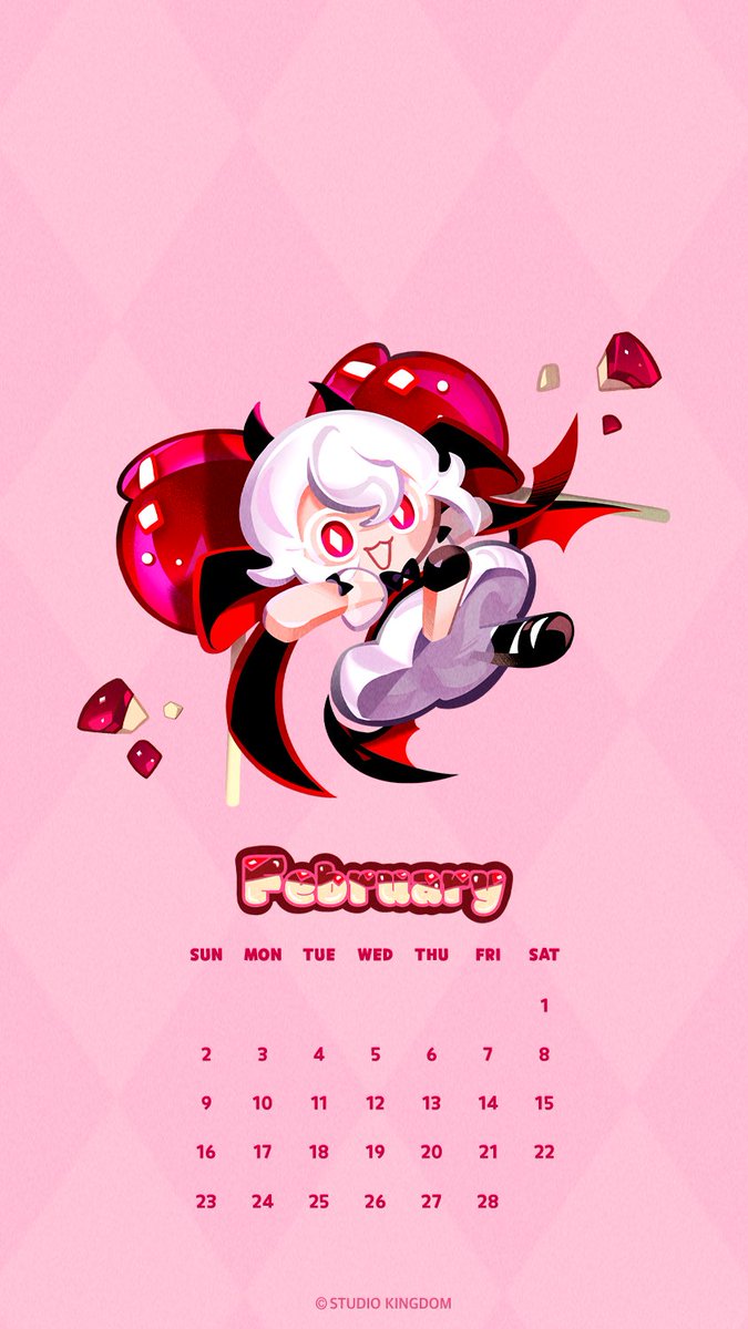 甘くてべったりとした🍎キャンディアップル味クッキーと共にした2月の