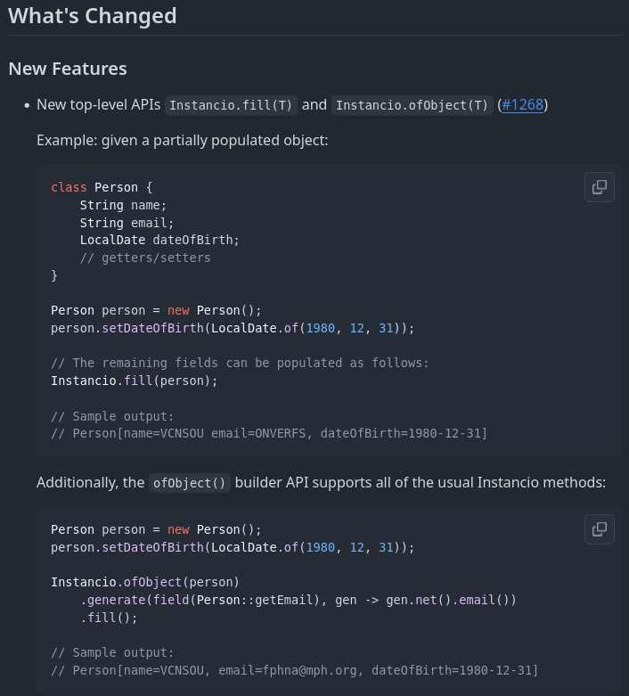 Instancio tweet media