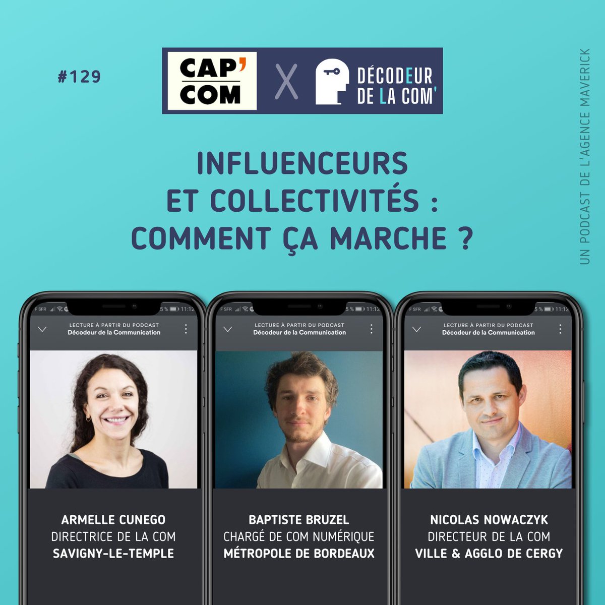 Influenceurs et collectivités : c'est possible ? Et comment ça marche ?
👉 La reponse et la méthode pour réussir est ici : podcasts.apple.com/fr/podcast/inf…

Un grand merci à <a href="/NicolasNowaczyk/">Nicolas Nowaczyk 💬</a> <a href="/ArmelleCng/">Armelle Cunego</a> et <a href="/Baptiste_Bruzel/">Baptiste Bruzel</a> pour ces excellents conseils

#podcast #influenceurs #compublique