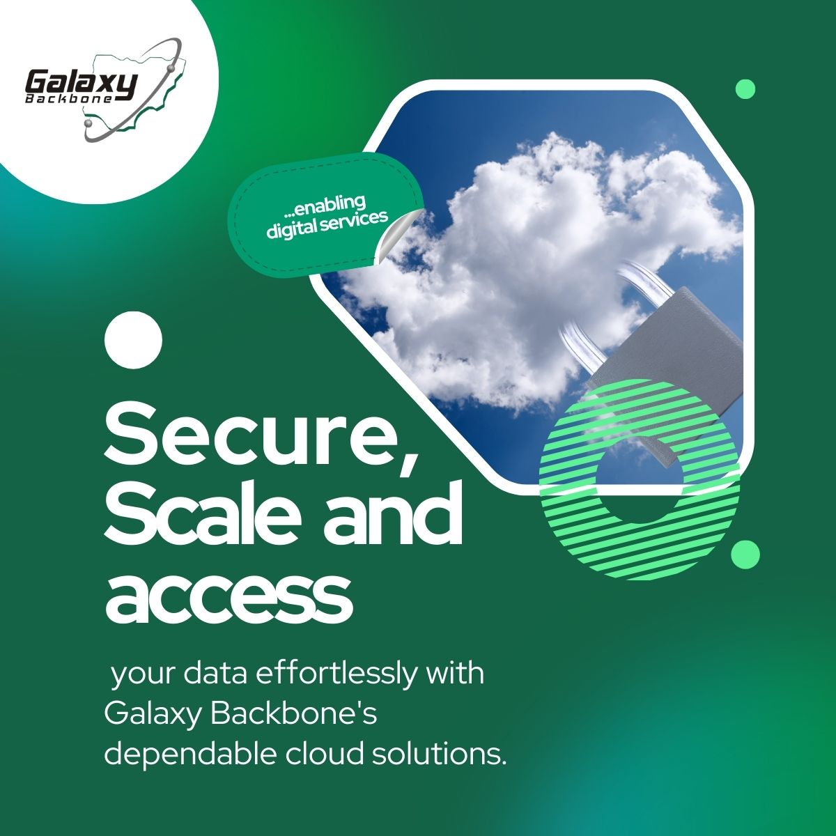 Galaxybackbone's tweet image. Secure. Scale. Access.

#enablingdigitalservices 
#SecureYourData 
#galaxybackbone 
#DigitalTransformation 
#cybersecurity 
#Cloud