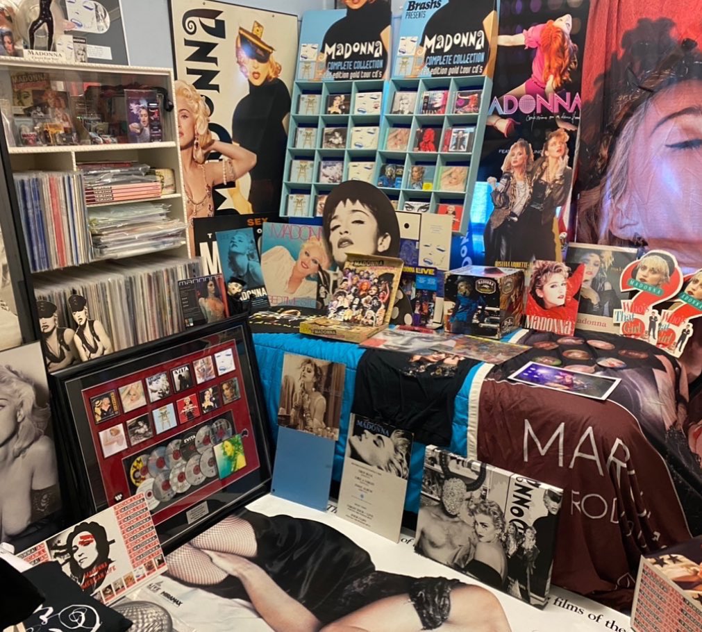 GregvsMatt's tweet image. This week marks my 38th year as a @madonna fan and collector 🎉❤️ I’ll be hers, til the end of time ❤️ we’ve got another big year coming up! 🎉
#Madonna ❤️