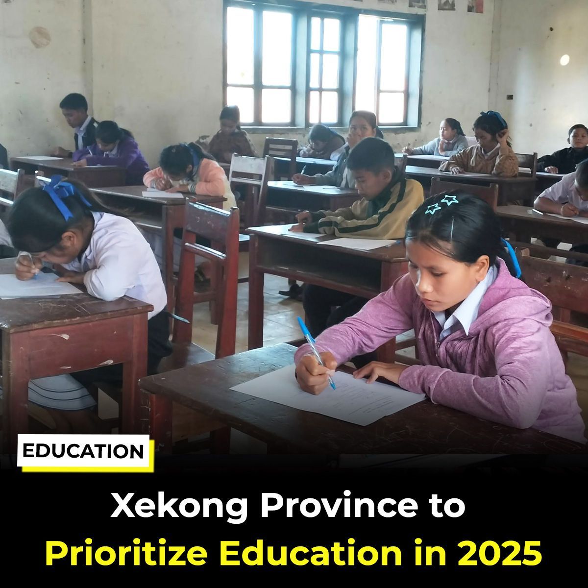 Xekong Province is addressing rising school dropout rates by implementing government education plans, promoting awareness of education laws, and seeking support for school resources, including lunch programs, to ensure student retention.

Read more: buff.ly/40FWccH