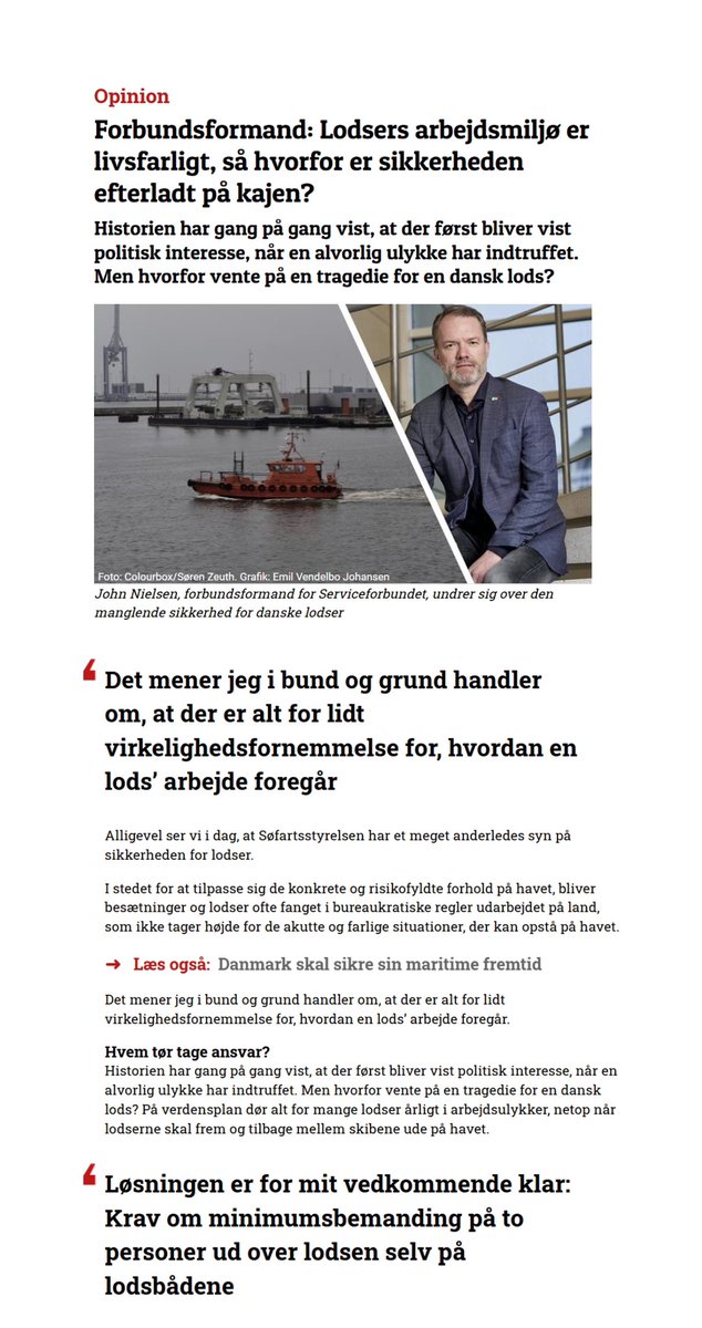 Det her kræver politisk handling - læs mere her: piopio.dk/forbundsforman…