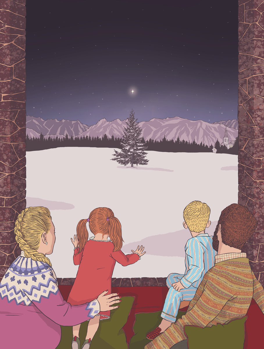 CSartoriaux's tweet photo. Christmas is already behind us, but you can still make the fun last by picking up the latest opus from @EuroConOfficial for which I had the pleasure of illustrating the cover. Go and get it!
#croquissartoriaux #theeuropeanconservative #christmas #presscover #letitsnow #family https://t.co/PQOg7GZ264