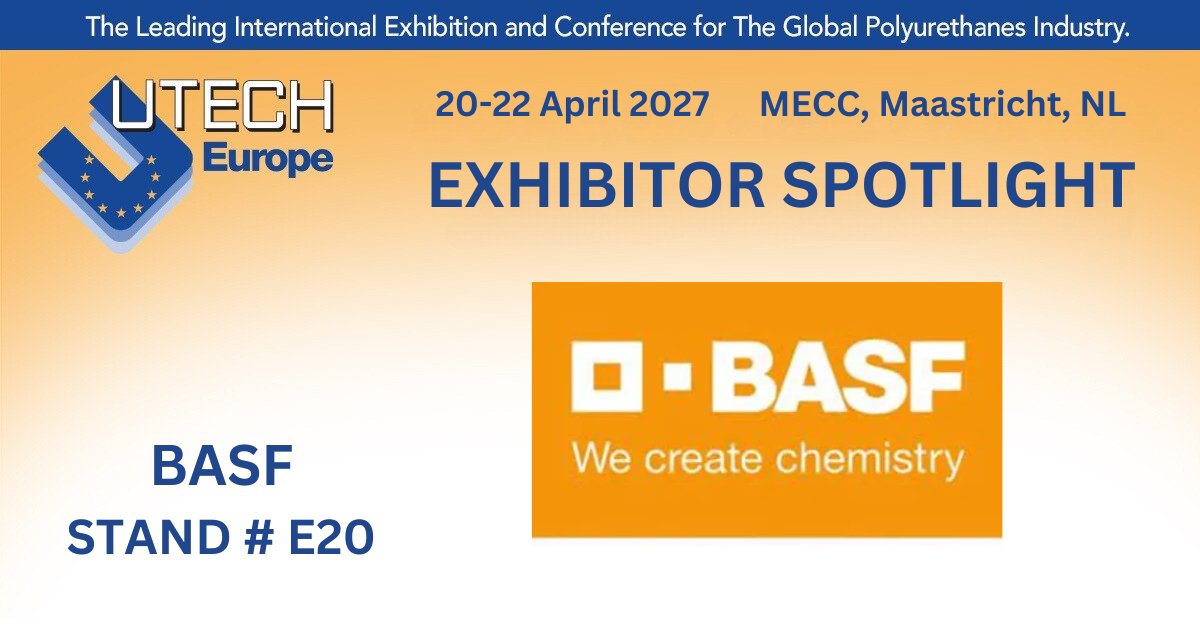 We are delighted to welcome <a href="/BASF/">BASF</a> as exhibitors at UTECH Europe 2027 at MECC, Maastricht, 20-22 April 2027. BASF creates chemistry for a sustainable future. loom.ly/x07B1Jw #UTECHEurope