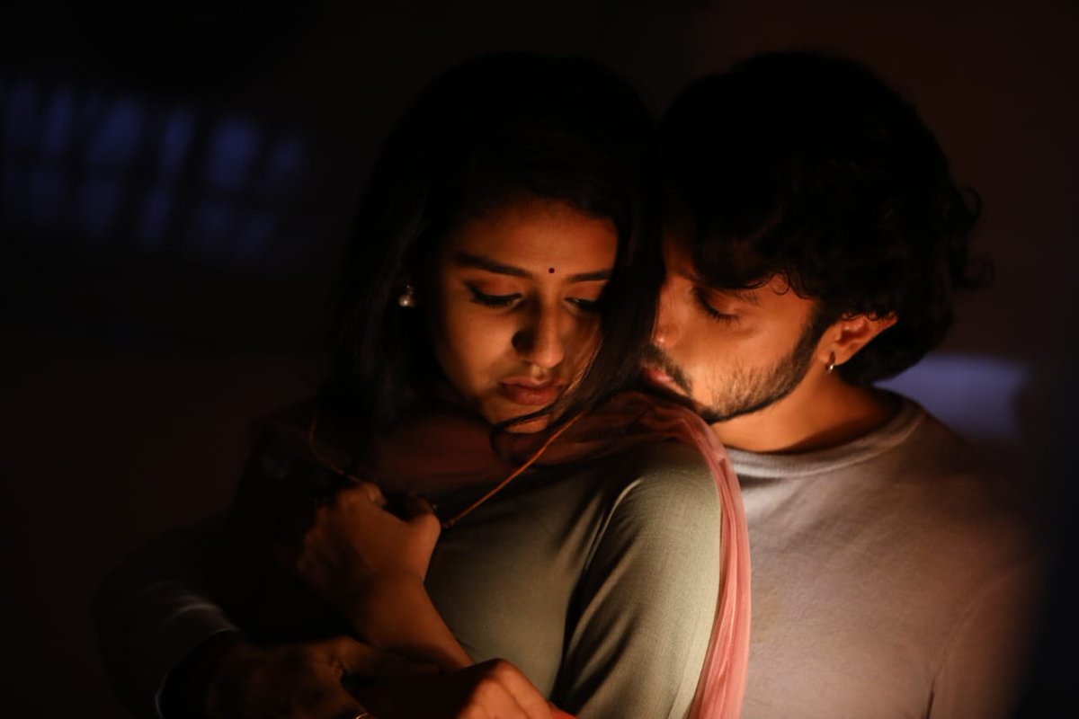 ShreyasManju5's tweet photo. Here’s some #BTS moments from the sets of #Vishnupriya 
#BehindTheScenes 
#Feb21st https://t.co/PeUIJFxRGG