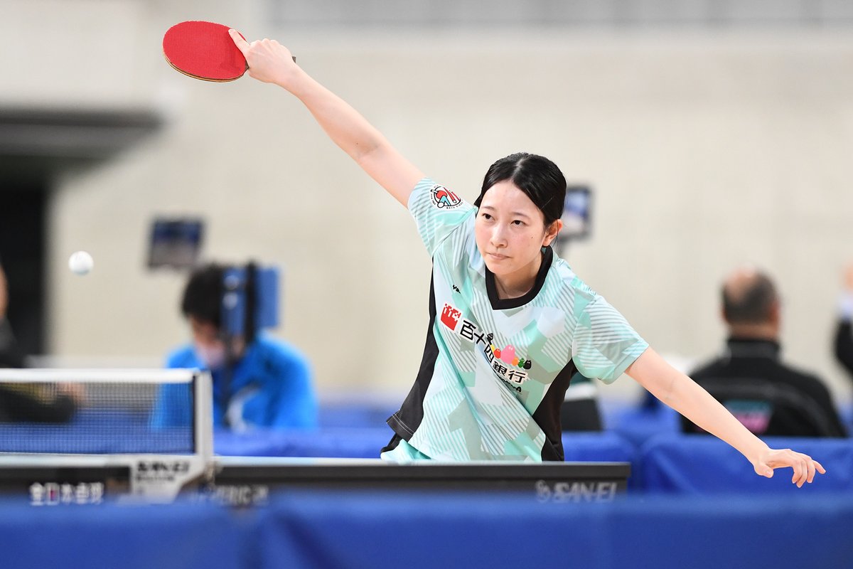 tvtokyo_tt's tweet photo. 高森愛央が世界での経験を活かして勝利！
3回戦進出を決める💪

#全日本卓球 2025🇯🇵
■女子シングルス2回戦
#高森愛央 3-1 #大川千尋
5-11/11-7/11-6/11-7

🔴試合結果・トーナメント表はコチラ▶️ https://t.co/ui8SZLJfHe

PHOTO:Itaru Chiba #テレ東 #卓球 https://t.co/MLDqkwVxpY
