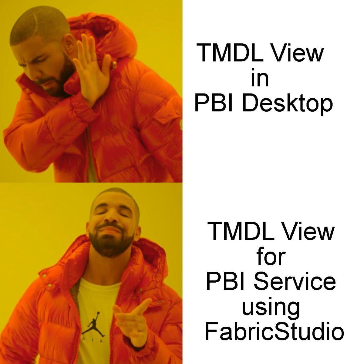 TMDL (Tabular Model Definition Language) View in #PowerBI Desktop was just released. 
If your models are already deployed to the PBI Service and you want to modify them using TMDL you can use #FabricStudio to do so:
lnkd.in/dyETywmM