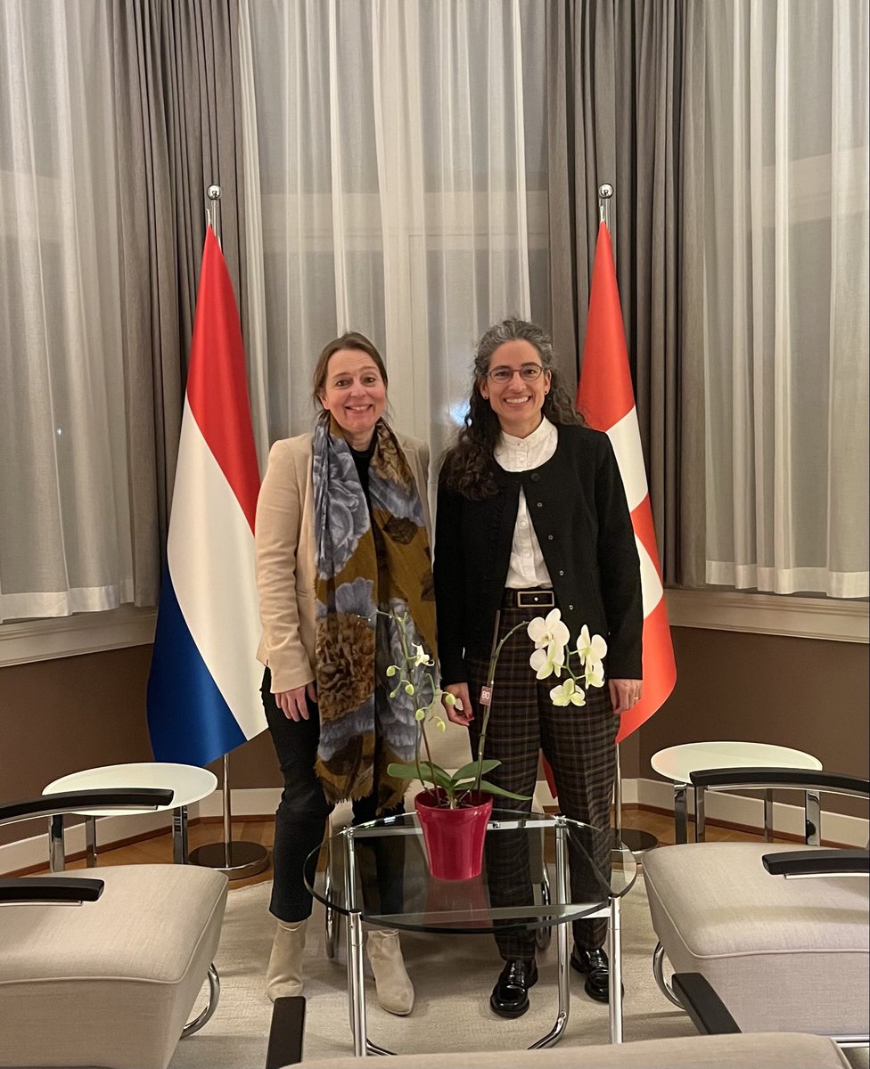 Very pleased to welcome <a href="/Mossenlechner/">Karin Mossenlechner</a> in the 🇨🇭residence. A great occasion to exchange on the bilateral relations between 🇨🇭and 🇳🇱and to discuss objectives to be achieved in 2025. To be continued!