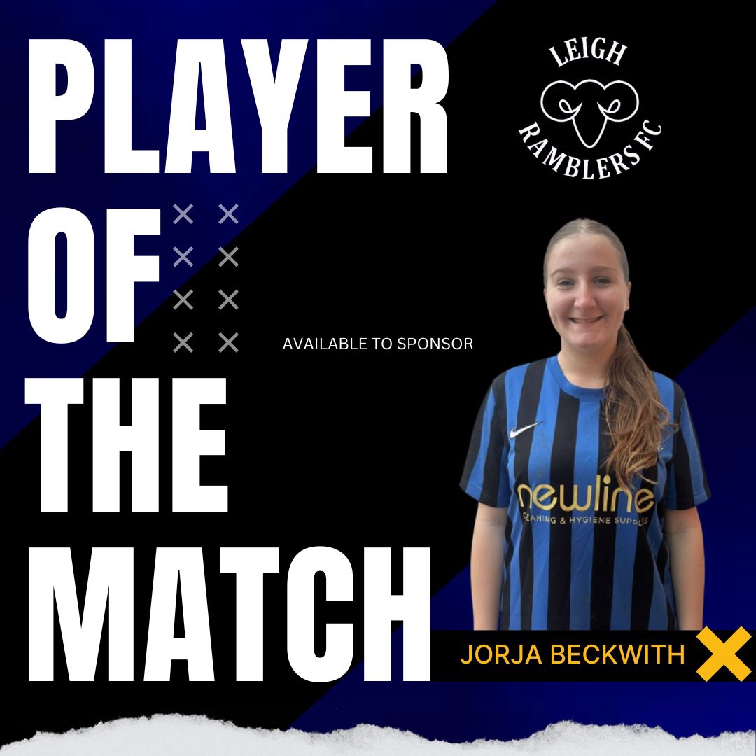 Our player of the match against Southend United was defender Jorja Beckwith, She put in a fantastic shift in defence AGAIN, making those physical tackles when needed🤩