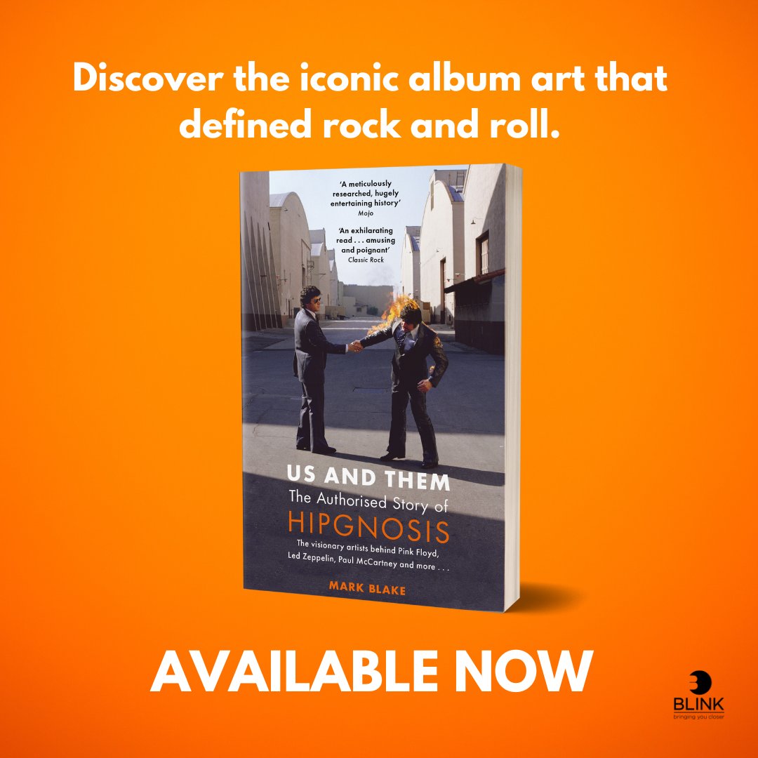 Blink Publishing (@blinkpublishing) on Twitter photo 🎨🎶 Rock history meets iconic art!
The Hipgnosis story, Us and Them by <a href="/MarkBlake3/">Mark Blake</a>, is now in paperback. Dive into the visuals behind Pink Floyd, Led Zeppelin & more, plus untold stories from music legends.
A must-read for music and art lovers!
loom.ly/iBK_7yQ 🎨🎶 Rock history meets iconic art!
The Hipgnosis story, Us and Them by <a href="/MarkBlake3/">Mark Blake</a>, is now in paperback. Dive into the visuals behind Pink Floyd, Led Zeppelin & more, plus untold stories from music legends.
A must-read for music and art lovers!
loom.ly/iBK_7yQ