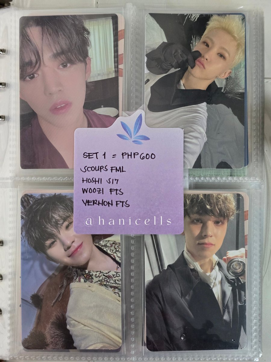 hanicells's tweet photo. wts lfb ph #hanicells

🎀 seventeen pcs

💵 check photos for price
📅 payo / 3 days res
✅ onhand
ℹ️ gcash, ggx/jnt
❗rpbyt

🏷 seventeen pc scoups jeonghan joshua jun hoshi wonwoo woozi the8 mingyu dk seungkwan vernon dino fml sector 17 s17 fts an ode little wishes carver https://t.co/5HMM2vEcF5