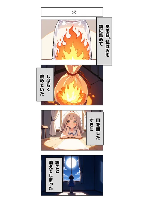 今日の4コマ:火 