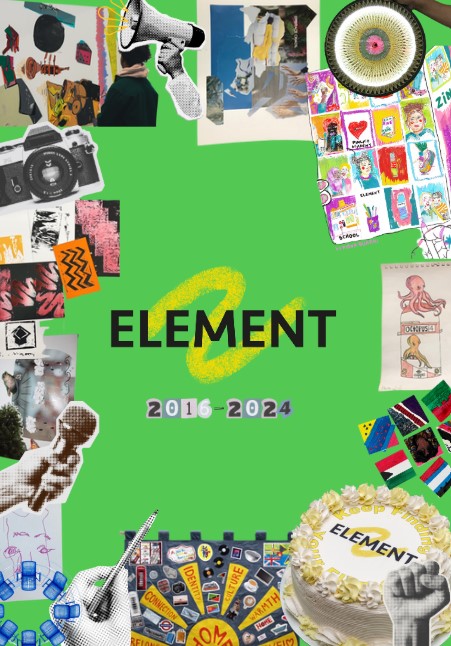 Element closed in 2024 but we've been looking back at our 8 year journey and the incredible young people we worked with! We have updated our website with information on our work, impact, and a page of resources including our final Element #zine: elementproject.org/resources #youtharts