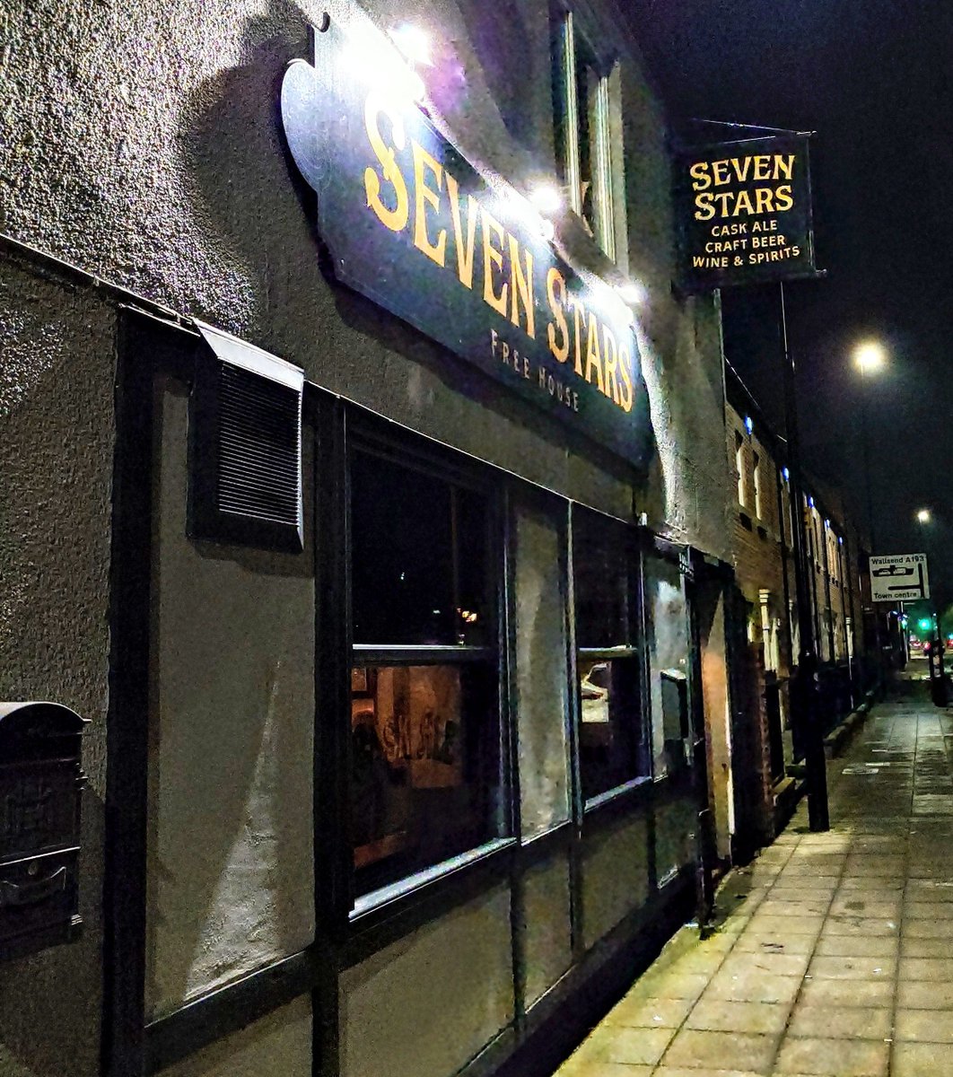 The Seven Stars - North Sheilds

- I only stumbled upon here 2 years ago
- Welcoming single roomed old skool pub
- Vast selection of well kept beer
- They normally have a Wooden cask beer on
- it's definitely worth a visit

#Newcastle
#Sheilds
#Beer
#Pubs
#SPBW