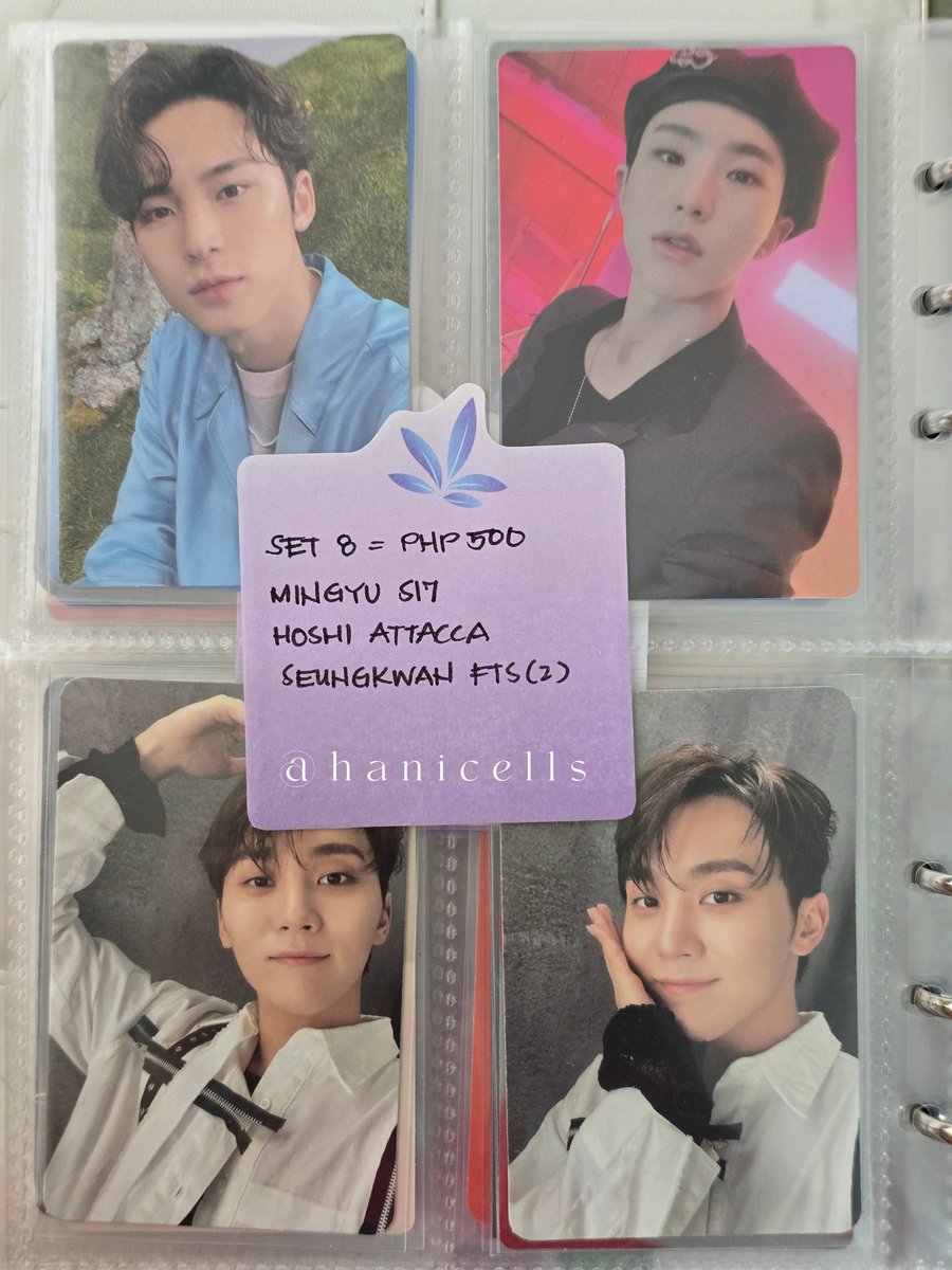 hanicells's tweet photo. wts lfb ph #hanicells

🎀 seventeen pc

💵 check photos for price
📅 payo / 3 days res
✅ onhand
ℹ️ gcash, ggx/jnt
❗rpbyt

🏷 scoups jeonghan joshua jun hoshi wonwoo woozi the8 mingyu dk seungkwan vernon dino fts seventeenth heaven fml ymmd little wishes attacca sector 17 s17 https://t.co/DzntZBqVsQ