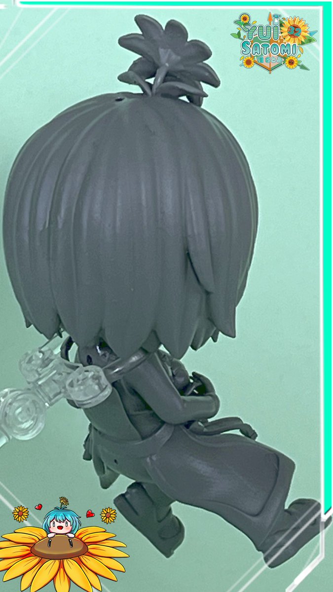 Yui53591329's tweet photo. Arigatou Kuaci Weiwei for the super adorable 3D model 🌻Got it resin 3D printed @PVE_05062021 since Yui don’t have a resin printer 😅
Made an extra copy for the creator as gift 💕

Would you all be interested to see kuaci and Yui make more figures like this?

#yuiisprettyflower https://t.co/KYmUMIpiKY
