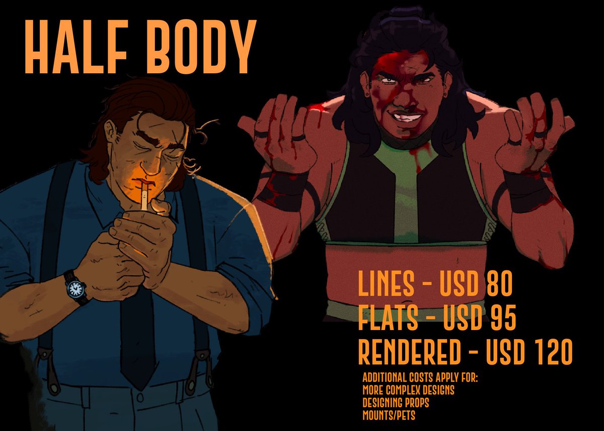 eldritchsmite's tweet image. New comms sheets for 2025 with updated prices!
Feel free to dm me or e-mail me at eldritchsmite@gmail.com for inquiries!