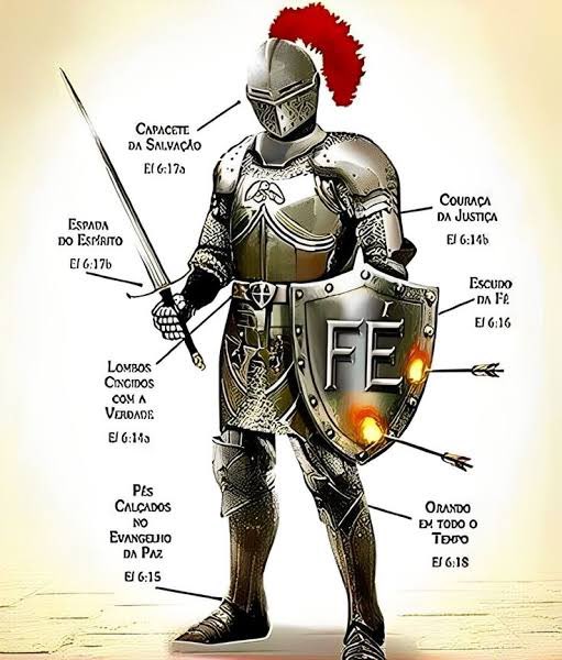 Deus está, à cada dia, nos oferecendo a Sua armadura como um privilégio gratuito. Qual tem sido a sua decisão? Não saia para a guerra hoje sem esta santa e eficaz proteção. ||Ef.6:13|| #rpSp