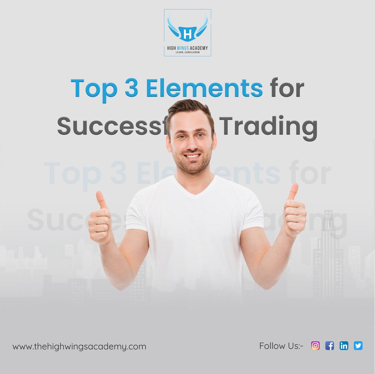 HighWings3's tweet photo. 🔑 Successful trading rests on 3 pillars: 📊 What to trade with price forecasting, ⏰ When to act using trading tactics, and 💰 How much to risk through smart money management. Master these for confident trading!
#stockmarkettips #stockideas #investsmart #markettrends https://t.co/AbZP1VrSj6
