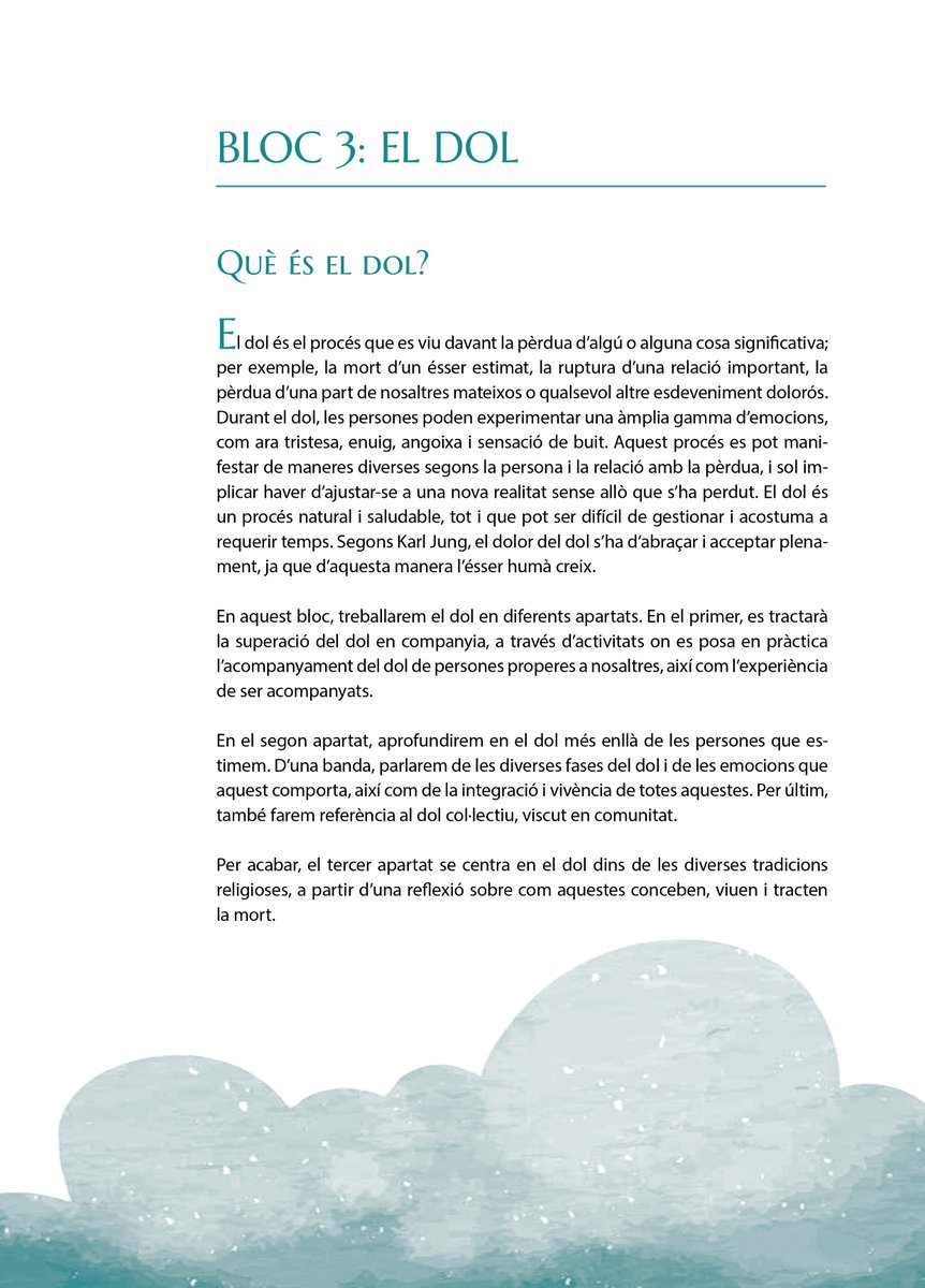 Cementiris de Barcelona (@cementirisbcn) on Twitter photo 🫂 Superar el dol en companyia a través d’activitats que posin en pràctica l’acompanyament del dol de persones properes a nosaltres, així com l’experiència de ser acompanyats.
🗓️ Assistiu, el proper dijous 23 de gener a les 18.00h, al <a href="/patillimona/">Pati Llimona</a> i descobriu els recursos i 🫂 Superar el dol en companyia a través d’activitats que posin en pràctica l’acompanyament del dol de persones properes a nosaltres, així com l’experiència de ser acompanyats.
🗓️ Assistiu, el proper dijous 23 de gener a les 18.00h, al <a href="/patillimona/">Pati Llimona</a> i descobriu els recursos i